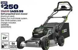 RONA EGO Self-propelled lawn mower offer
