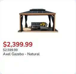 Club Piscine Axel Gazebo - Natural offer