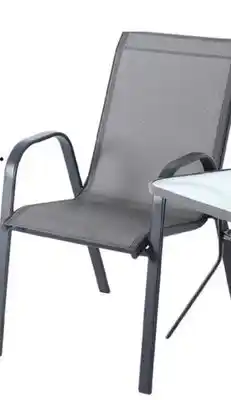 RONA VALU+ Fabric and steel stackable chair offer
