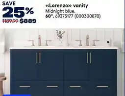 RONA Ove Lorenzo vanity offer