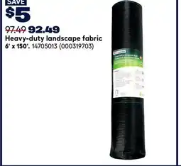 RONA 6' x 150' Heavy-duty landscape fabric offer