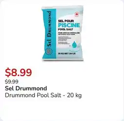 Club Piscine Drummond Pool Salt offer