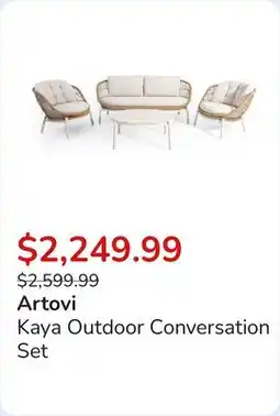 Club Piscine Kaya Outdoor Conversation Set offer