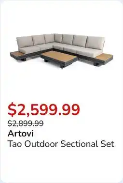 Club Piscine Tao Outdoor Sectional Set offer