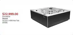 Club Piscine Jacuzzi J-408 Hot Tub (2026) offer