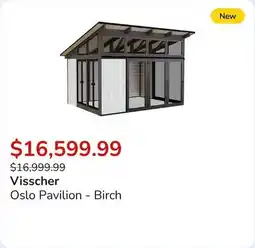 Club Piscine Oslo Pavilion - Birch offer