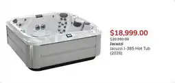 Club Piscine Jacuzzi J-385 Hot Tub (2026) offer
