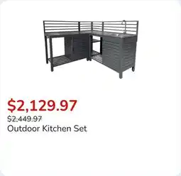 Club Piscine Outdoor Kitchen Set offer