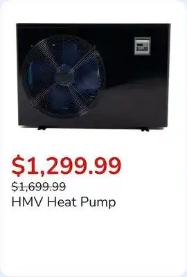 Club Piscine HMV Heat Pump offer