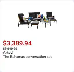 Club Piscine The Bahamas conversation set offer