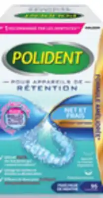 Walmart Polident overnight or retainer cleanser 96s offer