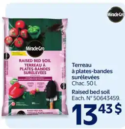 Walmart Miracle-Gro Raised bed soil offer