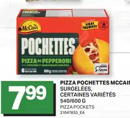 L'Intermarché PIZZA POCHETTES | PIZZA POCKETS, 540/600 G offer