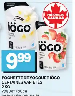 L'Intermarché POCHETTE DE YOGOURT offer