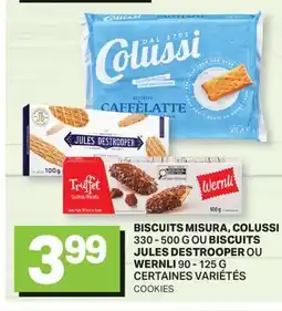L'Intermarché BISCUITS MISURA, 330-500 G OU BISCUITS, 90 - 125 G | COOKIES offer