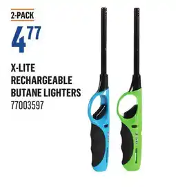 Canac X-Lite Rechargeable Butane Lighters offer