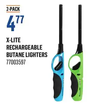 Canac X-Lite Rechargeable Butane Lighters offer