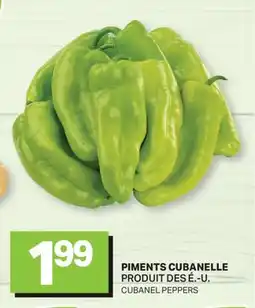L'Intermarché PIMENTS CUBANELLE | CUBANEL PEPPERS offer