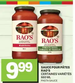 L'Intermarché SAUCE POUR PÂTES | PASTA SAUCE offer
