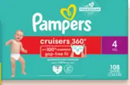 Walmart Pampers super diapers offer
