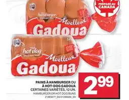 L'Intermarché PAINS À HAMBURGER À HOT-DOG | HAMBURGER OR HOT DOG BUNS, 12 UN offer