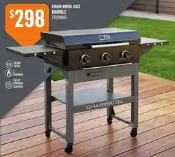 Canac Char-Broil Gaz Griddle offer