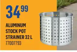 Canac Aluminum Stock Pot Strainer 32L offer