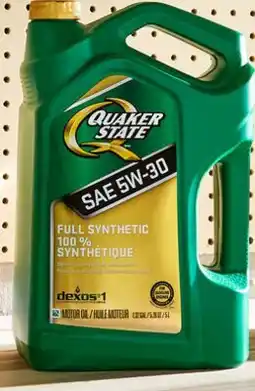 Walmart Huile à moteur entièrement synthétique Quaker State offer