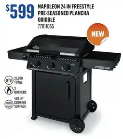 Canac Napoleon 24 in Freestyle Pre-Seasoned Plancha Griddle offer