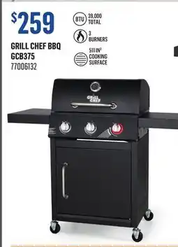 Canac Grill Chef BBQ GCB375 offer