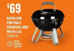 Canac Napoleon Portable Charcoal BBQ offer