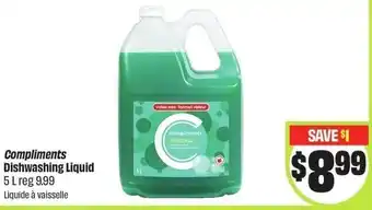 FreshCo Compliments Dishwashing Liquid offer
