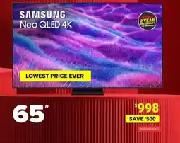 Visions Electronics Samsung neo Qled 4K offer