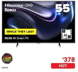 Visions Electronics Hisense UHD Roku offer