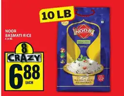 Food Basics Noor Basmati Rice offer