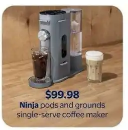 Walmart Ninja Pods and Grounds Single-Serve Coffee Maker offer