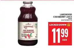 Food Basics Lakewood Cranberry Juice offer