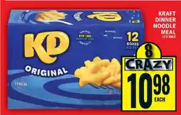 Food Basics Kraft Dinner Noodle Meal offer