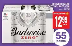 Food Basics BUDWEISER ZERO ALCOHOL-FREE BEER offer