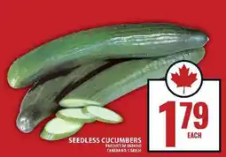 Food Basics SEEDLESS CUCUMBERS offer