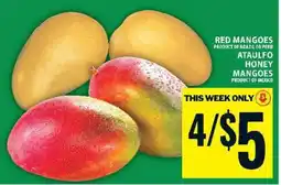 Food Basics Red Mangos / Ataulfo Honey Mangoes offer