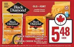 Food Basics BLACK DIAMOND CHEESE offer