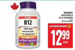 Food Basics Webber Naturals B12 Vitamin offer