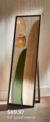 Walmart 58 easel mirror offer