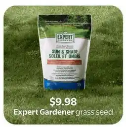 Walmart Expert Gardener grass seed offer