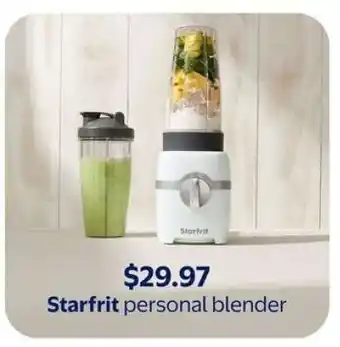 Walmart Starfrit Personal Blender offer