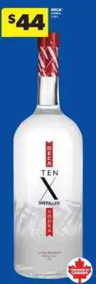 Real Canadian Liquorstore DECA Ten X Distilled Vodka offer