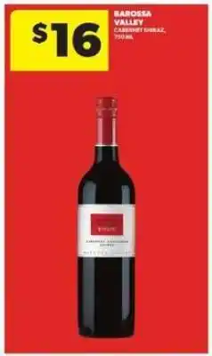 Real Canadian Liquorstore Barossa Valley Cabernet Shiraz offer