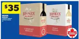 Real Canadian Liquorstore BROKEN BRIDGE offer