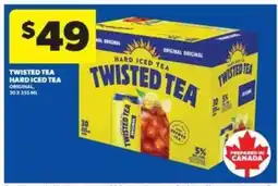 Real Canadian Liquorstore Twisted Tea Hard Iced Tea offer